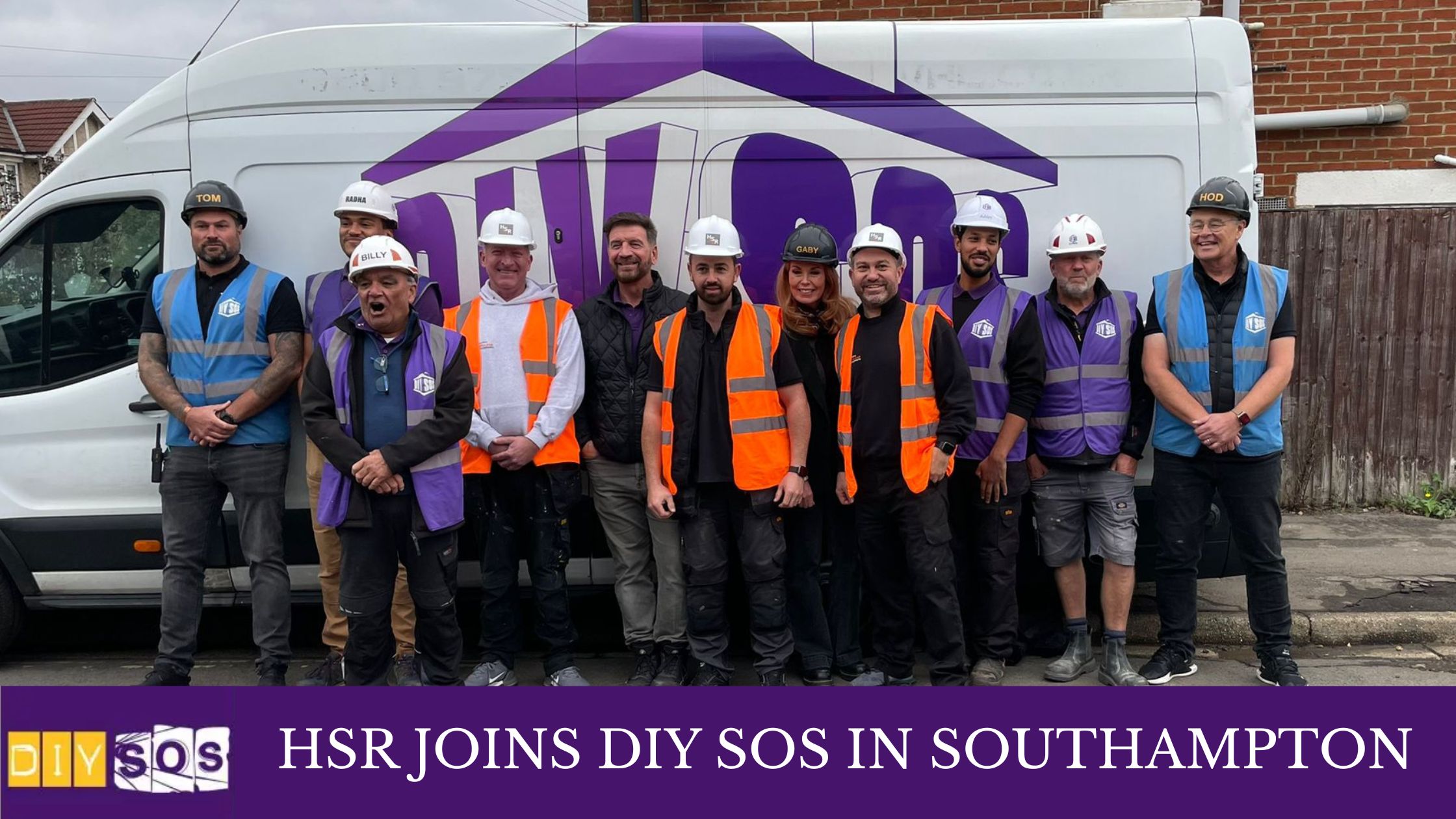 HSR joins DIY SOS in Southampton